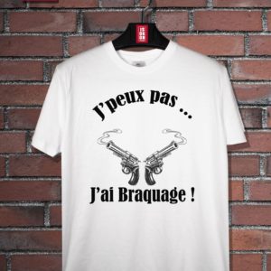 T-shirt braquage