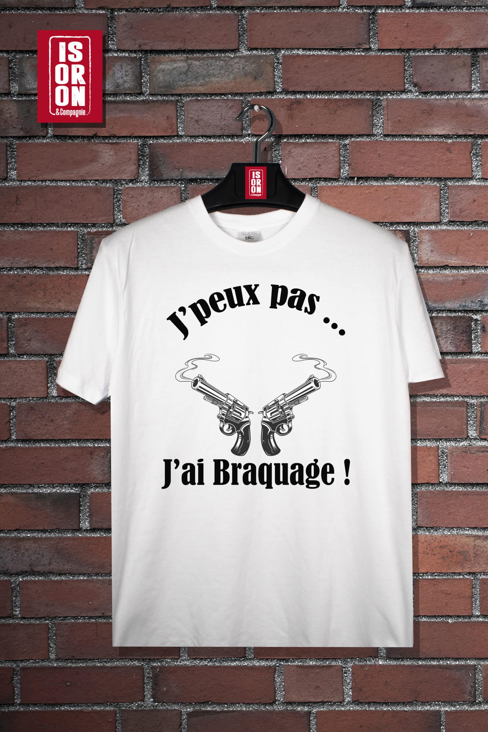 T-shirt braquage