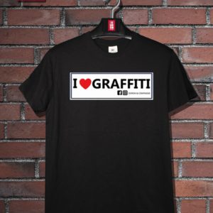 T-shirt I love graffiti