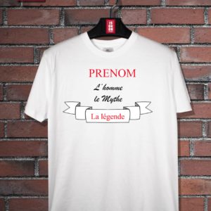 T-shirt L'homme, le mythe, la légende